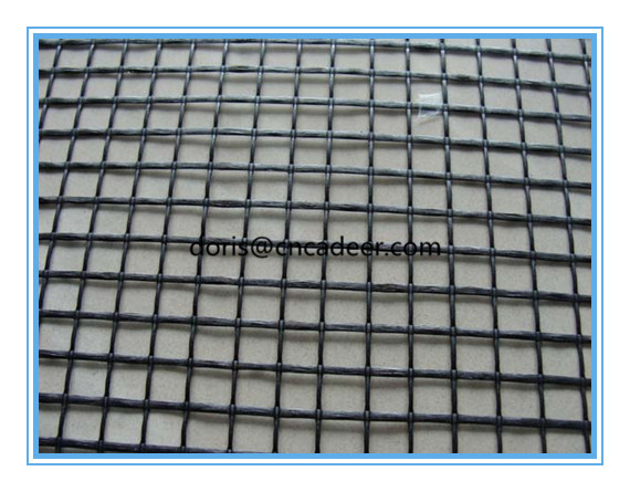 Bitumen Coated Fiberglass Geogrid 50/50kn/M for Asphalt Reinforcement