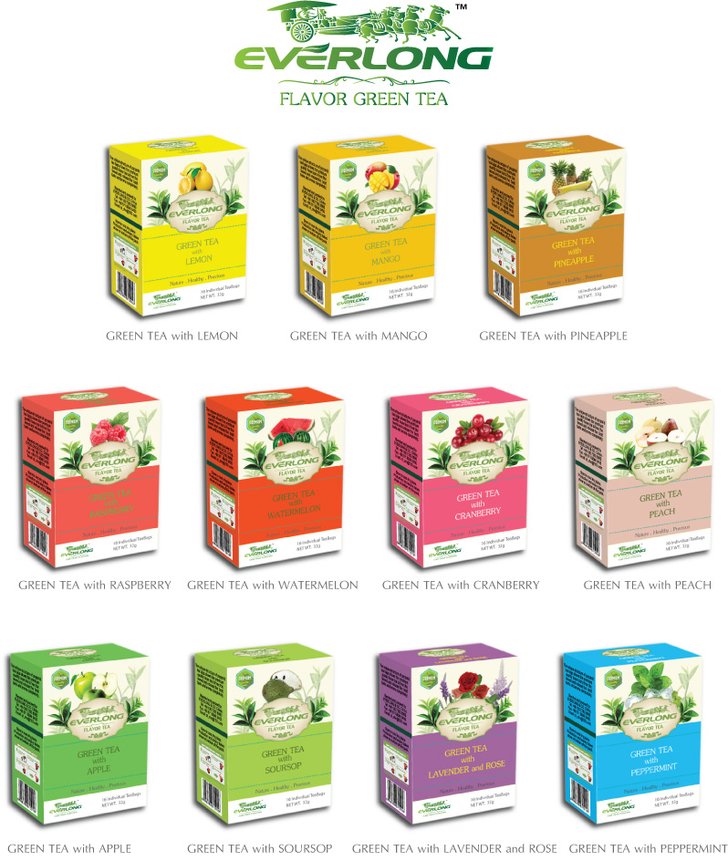 Flavored Pyramid Tea Bag with Premium Blends of Organic & EU Compliant