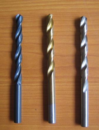 DIN338 HSS Drill Bit, Tin Coated