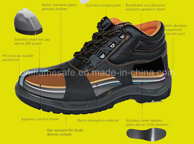 S1p Ce Safety Boots with Ce Ufb002