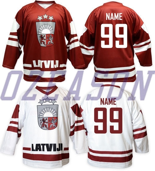 Ozeason Digital Printed Customized Ice Hockey Jersey