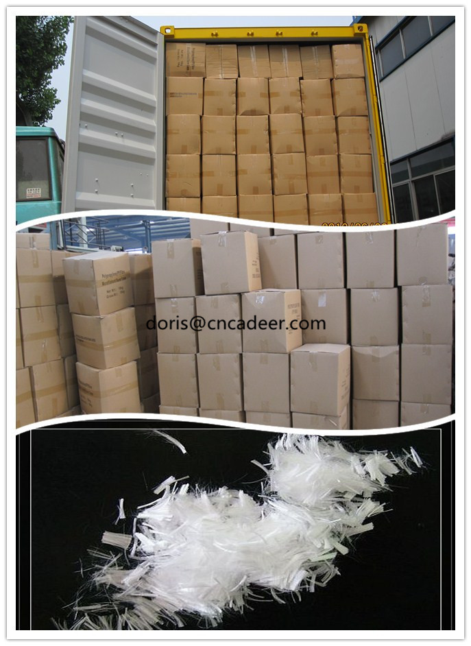 12mm Micro PP Polypropylene Fiber Virgin Monofilament PP Fiber Asphalt Concrete Fiber,