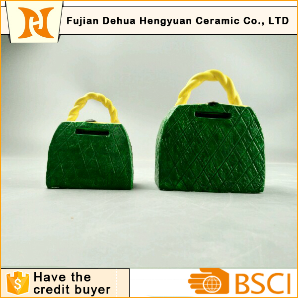 Handbag Shape Piggy Bank for Desktop Gift