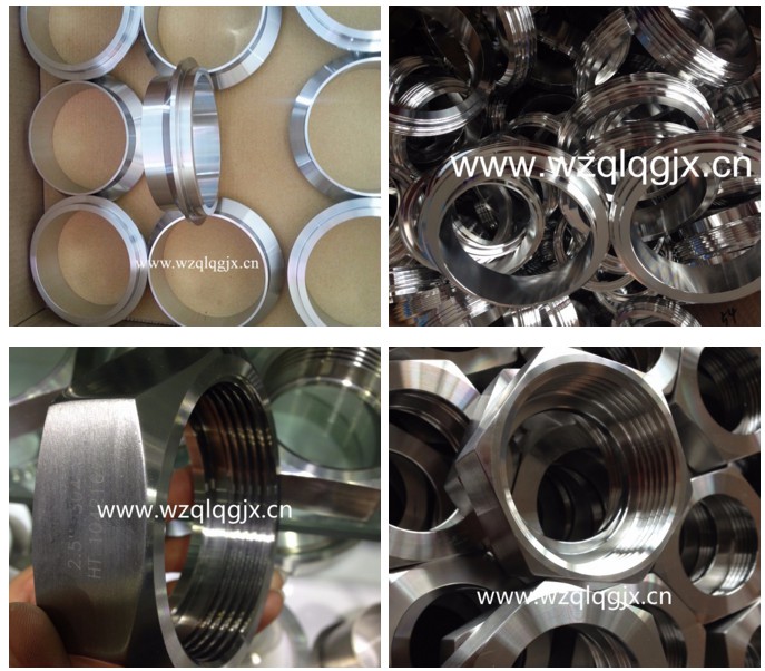 China Manufacture Stainless Steel Fitting Sanitary Union Hexagon Nut