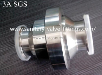 Stainless Steel Sanitary Non Return Tri Clamped Check Valve