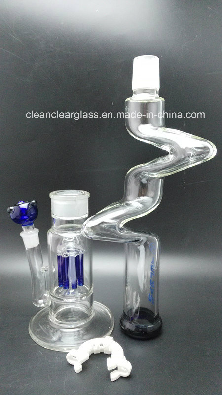 Wholesale Tall Detachable Glass Water Pipe with 10 Arms Tree Perc
