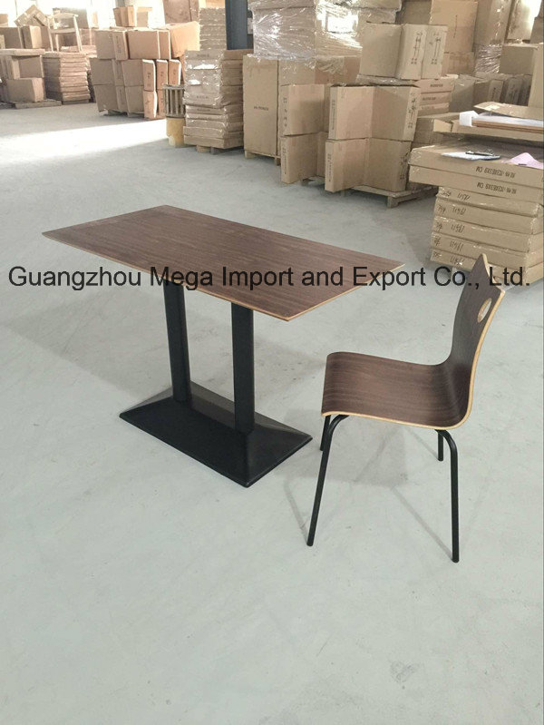 Plywood Restaurant Furniture Dining Table Set (FOH-CXSC67)