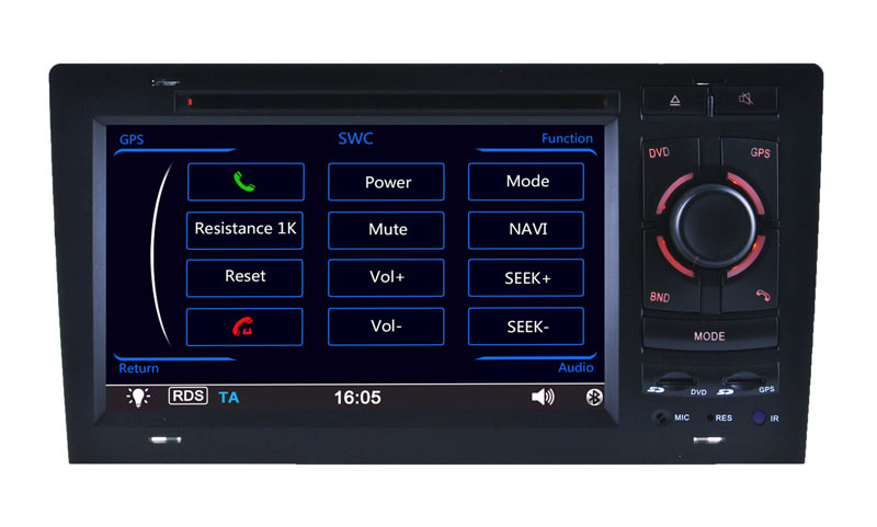 Car Audio Navigation RNS-E A8 S8 Radio DVD Player (HL-8818GB)