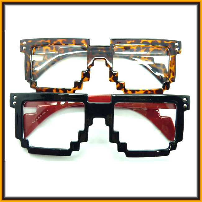 Classic Party Cheap Colored Glasses with Big PC Frame M0022