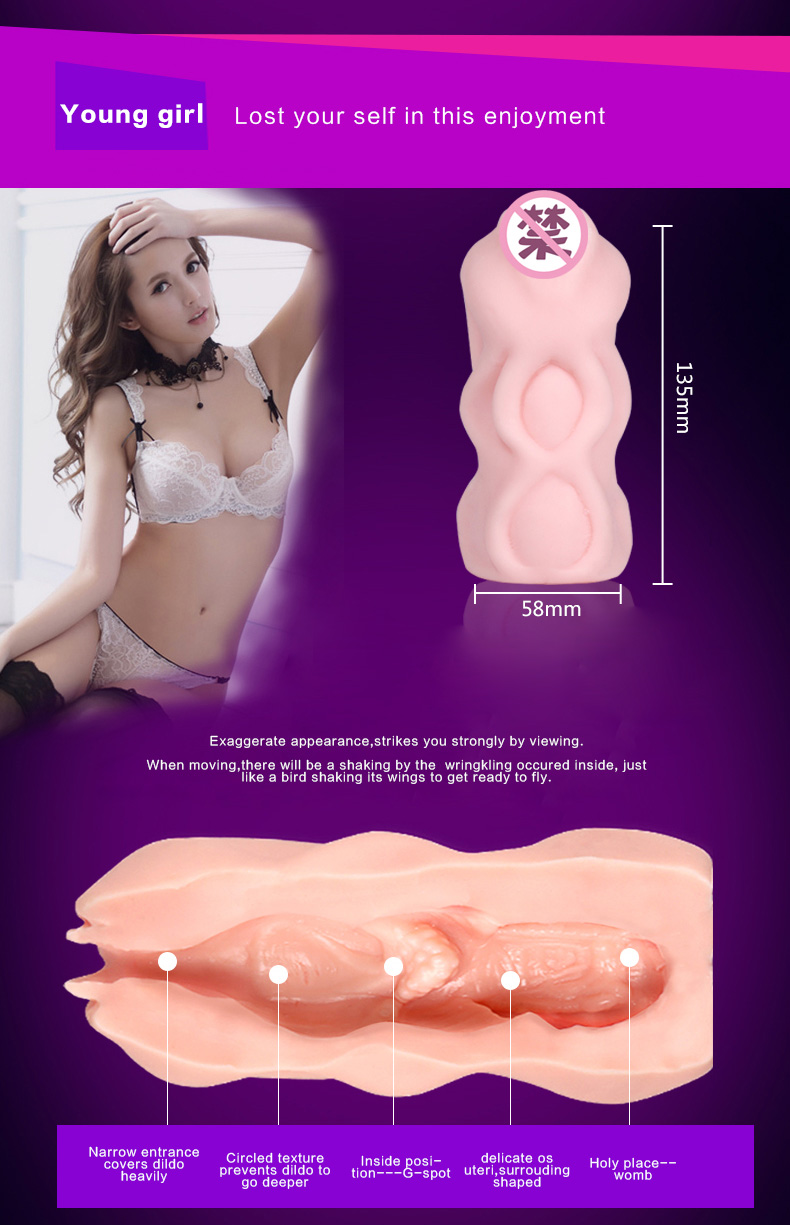 Life Like Vagina Sex Toy for Men Masturbation Ij-S10048