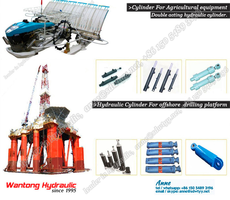 Two-Way Hydraulic Cylinder for Agricultural Machinery