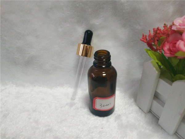 30ml Brown Essential Oil Bottle with Dropper (EOB-11)