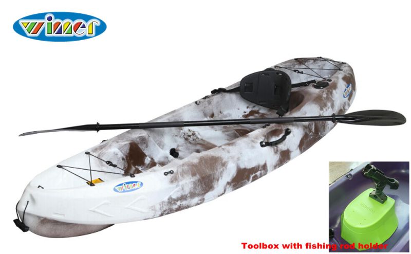 Not Inflatable Sit on Top Recreational Kayak