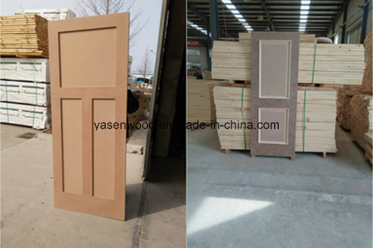 5 Panel Primed Shaker White Door