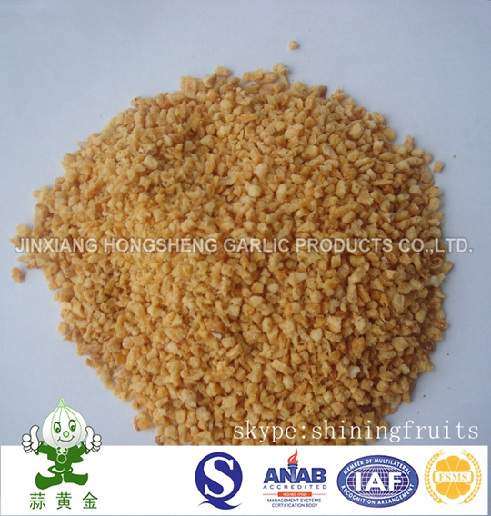 Fried Garlic Granules From Jinxiang Shandong of China