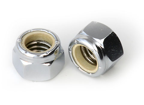 DIN985 Nylon Lock Nuts with Stainless Steel