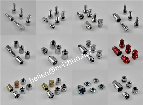 16+1 Wheel Nuts Lock Set with Key