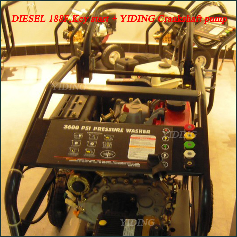 250bar Diesel Heavy Duty Professional Commercial High Pressure Cleaning Machine (HPW-CK186)