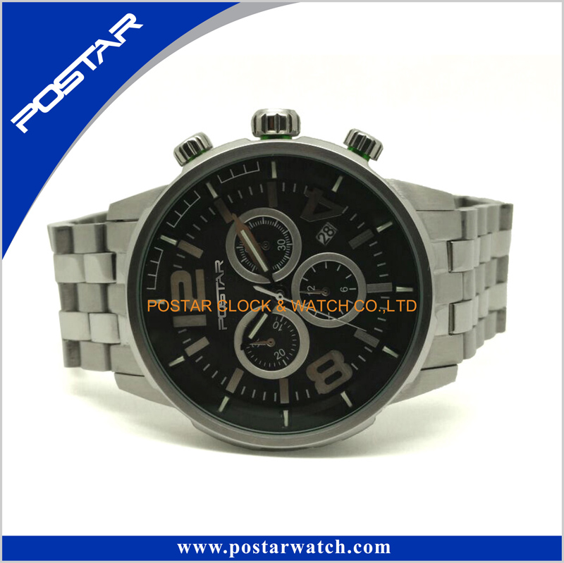 Online Shopping Ce Popular Quartz Watch with 316L Stainless Steel Band