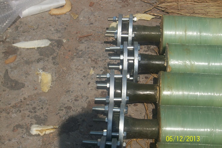 FRP Fiber Wound Insulation Pipe as Conveying Pipe