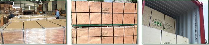 2.5-25mm Free Formaldehyde Emission Raw MDF