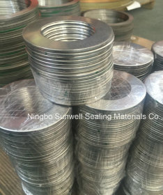Ss316L Stainless Steel Flat Rings Spiral Wound Gaskets Inner and Outer Rings (SUNWELL)