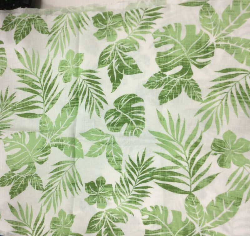 100%Linen Printed Garment Fabric, Home Textiles Fabric