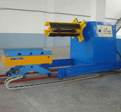 10 Tons High-Speed Automatic Hydraulic Decoiler with Coil Car & Press Arm