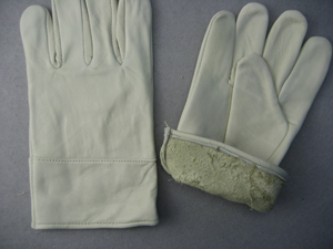 Goatskin Leather Driver Work Glove