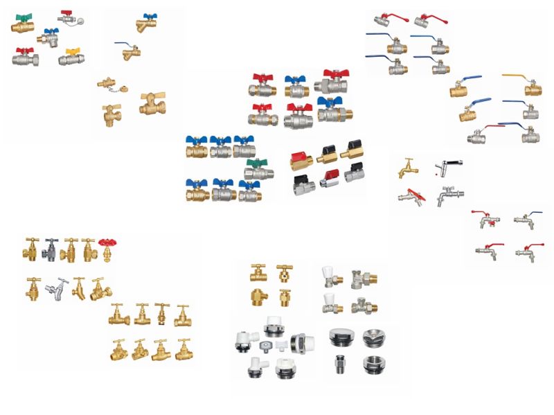 Brass Radiator Valve for Heating System (a. 0511)