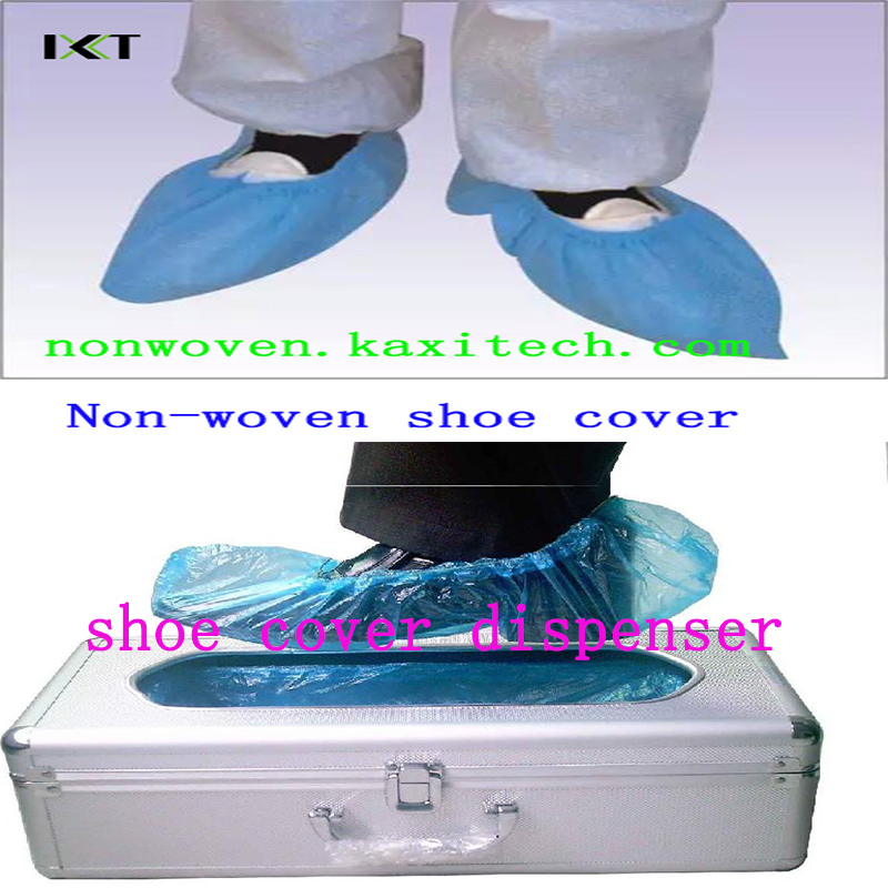 Disposable Nonwoven PP/PE/CPE Medical Shoe Cover Ready Made Kxt-Sc14