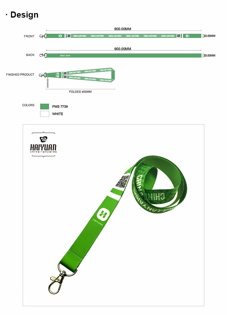 Breakaway & Safety Ribbed Polyester Lanyards