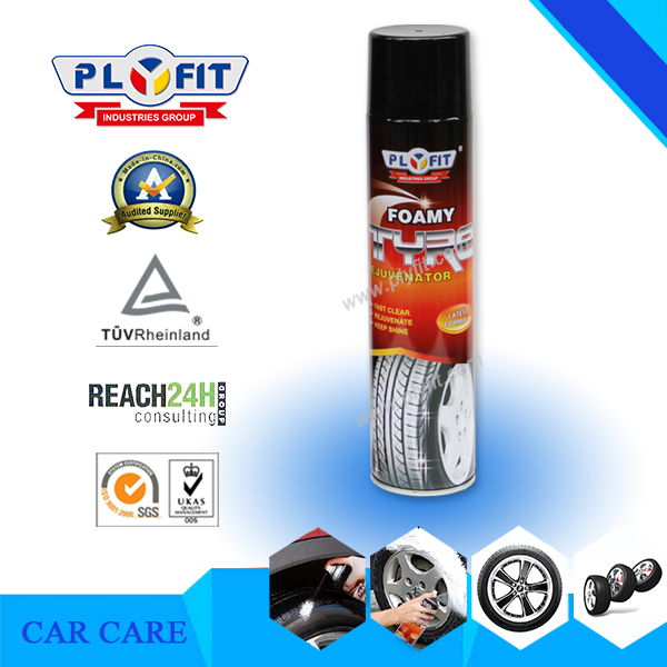 Waterless Car Tire Alloy Wheel Foamy Cleaner