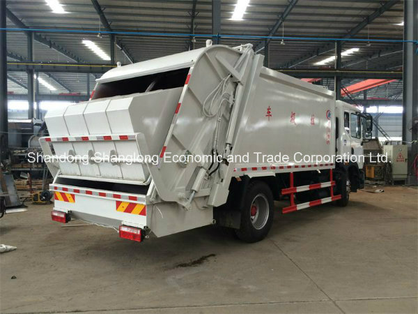 China Euro 3 12 Wheels 6X4 Rubbish Collector Truck (18 cubic meters)