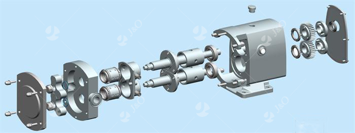 Sanitary Stainless Steel Rotor Pump