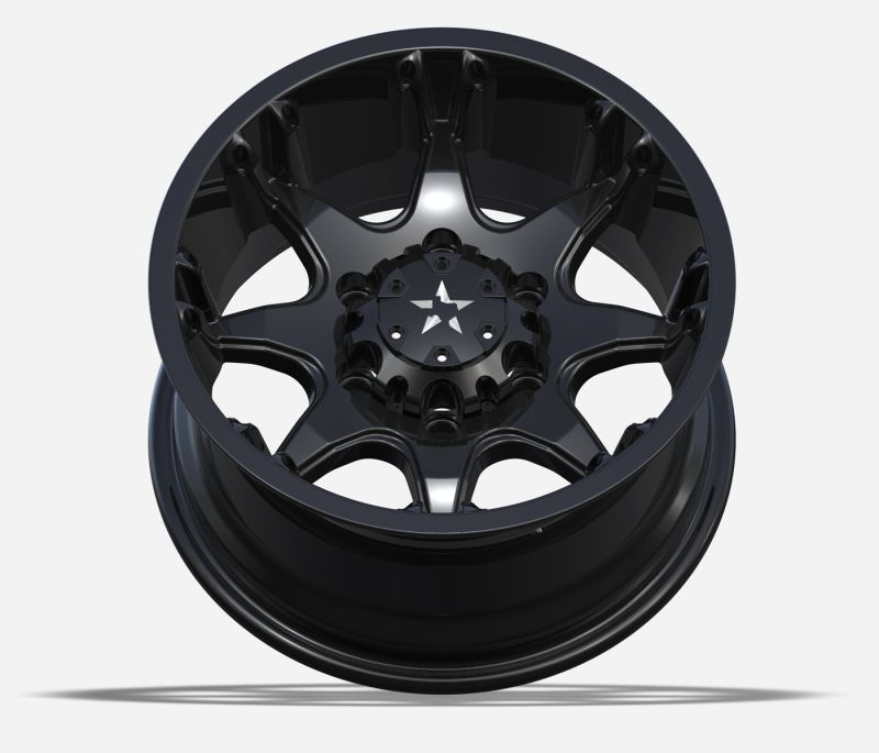 4X4 Alloy Wheels with black machine face UFO-8003