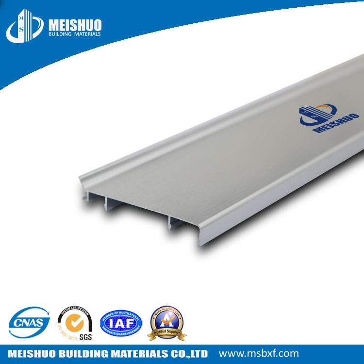 High Quality Colorful Aluminum Skirting Board for Wall Protection (MSAS-100)