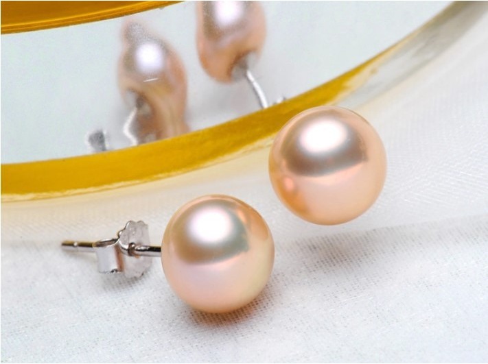 Hot Sell Pearl Jewelry Set 7-8mm Rice AAA 925 Silver Necklace Pearl Set