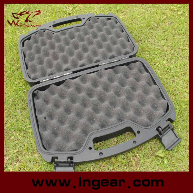 Military Tactical 32cm Hard Plastic Equipment Tools Cases Gun Suitcase