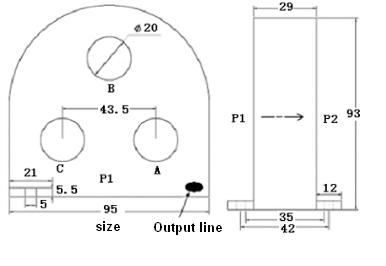 Lctas20 Series Three Phase Micro Precision Current Transformer