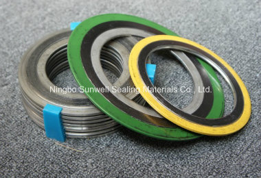 Spiral Wound Gasket Dn15 to Dn600/Pn16, 25, 40, 63, 100, 160 (SUNWELL seals)