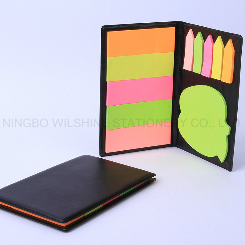 High Quality PU Cover Memo Sticky Note Pads (PN238)