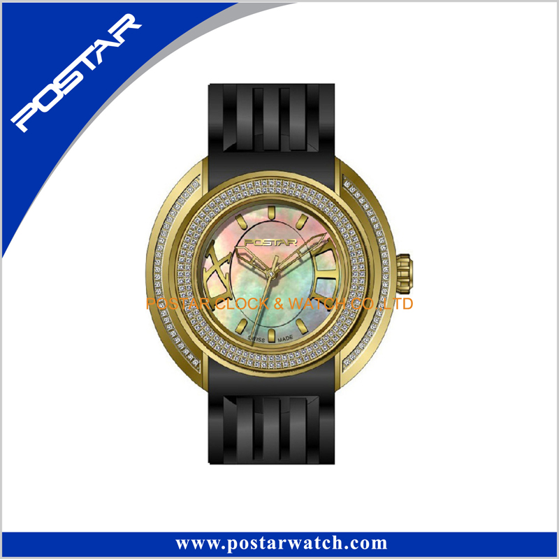 Mop Dial IP Rose Golden Newest Design Watch