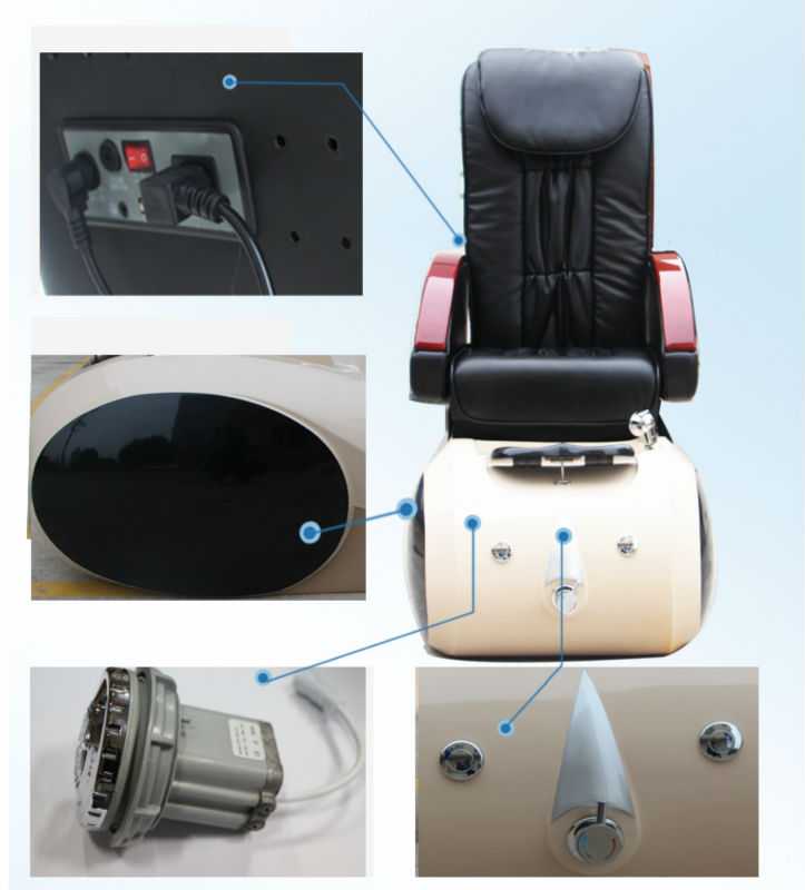 Beauty Manicure Pedicure Chairs (B502-33-D)