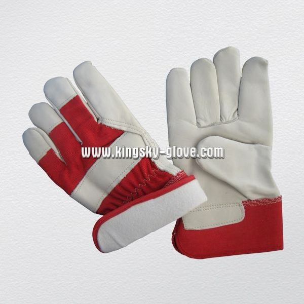 Cow Grain Leather Winter Work Glove (3102)