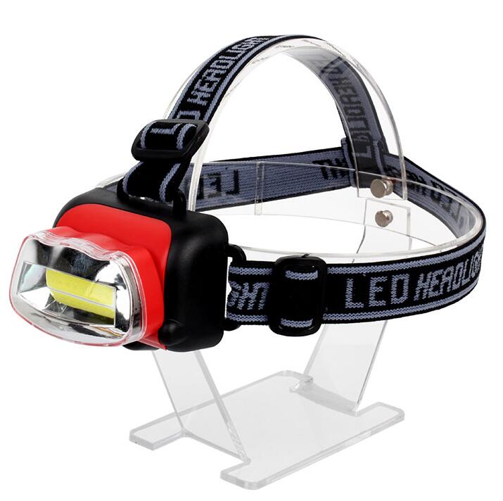 T04 COB High Power Headlight ABS Material LED Headlight 1W LED Headlamp