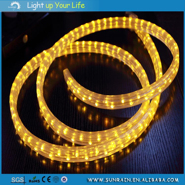 LED Rope Light (3 Wires, Yellow) (SRFL-3W)