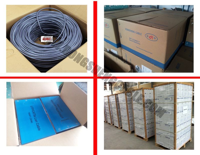 Linan Dongsheng Cable Factory Supply with 4 Pairs CCA/Cu Cat5e FTP Cable