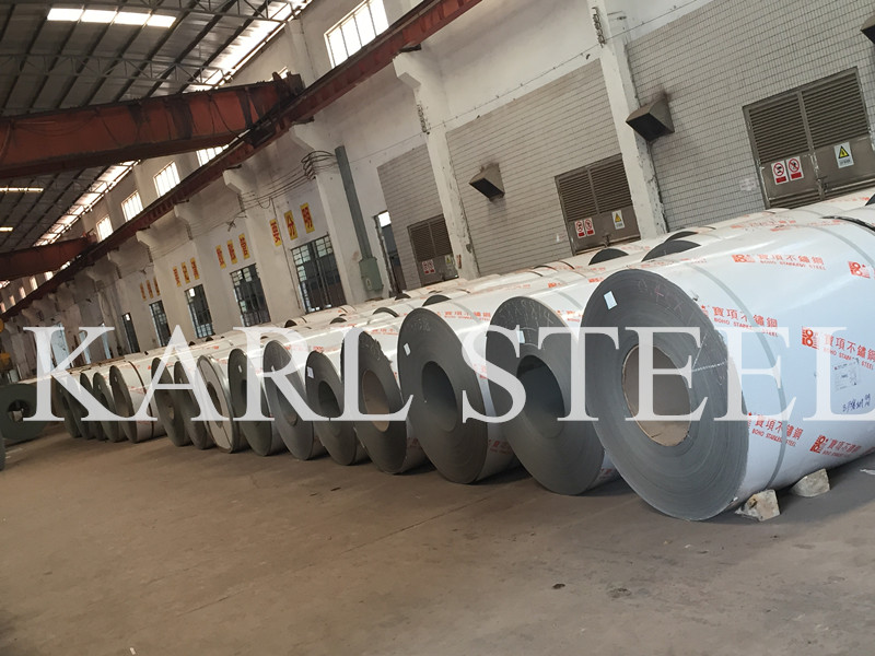 Raw Material Cold Rolled 2b Surface Stainless Steel Coil of Karl Steel