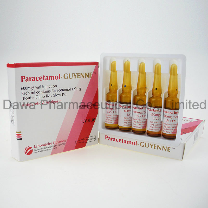 Antipyretic & Analgesic I. V. /I. M. Injection Paracetamol Injection